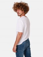 ⁦טי שירט פשתן /לבן⁩ – תמונה ⁦2⁩