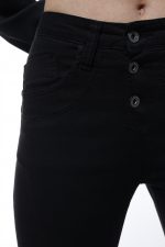 ⁦מכנסי גינס סקיני PLEASE  / שחור⁩ – תמונה ⁦5⁩