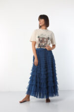 ⁦חצאית טול /כחול⁩ – תמונה ⁦3⁩