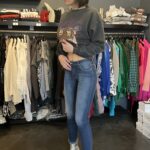 מכנסי גינס סקיני PLEASE /כחול