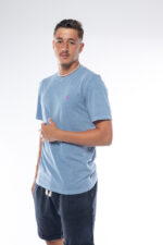 ⁦טי SCOTH AND SODA | טורקיז לוגו פוקסיה⁩ – תמונה ⁦3⁩