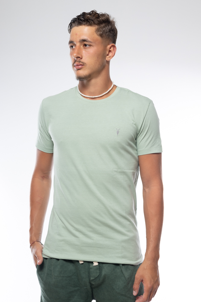 GUYZ0932 T שירט ניקי ALL SAINTS | ירוק בהיר – תמונה 1