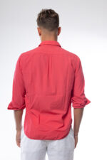 ⁦חולצת כותנה צווארון רגיל איטליה | פוקסיה⁩ – תמונה ⁦7⁩