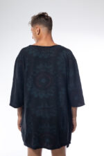 ⁦קימונו BRAND WHO | שחור⁩ – תמונה ⁦3⁩