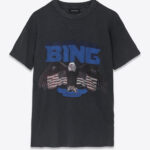 טי שירט נשר כחול   ANINE BING /אפור