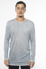 חולצה שרוול ארוך פלוק/ כחול