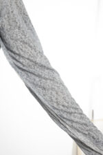 ⁦חולצה שרוול ארוך פלוק/ כחול⁩ – תמונה ⁦4⁩