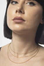 ⁦סט שרשראות דקות/ זהב⁩ – תמונה ⁦2⁩