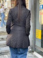 ⁦מעיל קווילט  פרינסס בינוני עם 4 כפתורים/שחור⁩ – תמונה ⁦7⁩