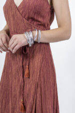 צמיד צמות | כסף