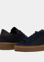 ⁦סניקרס עור D.A.T.E | כחול כהה⁩ – תמונה ⁦2⁩