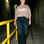 סווטשרט ANINE BING / ניוד הדפס בסטן