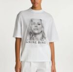 ⁦טי שירט  בריגי'ט ANINE BING /לבן⁩ – תמונה ⁦2⁩