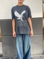 ⁦טי שירט כנפייםANINE BING | אפור⁩ – תמונה ⁦5⁩
