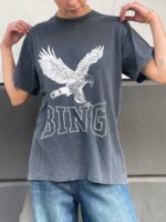 טי שירט כנפייםANINE BING | אפור
