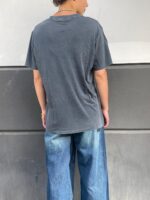 ⁦טי שירט כנפייםANINE BING | אפור⁩ – תמונה ⁦4⁩