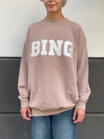 ⁦סווטשרט ANINE BING / ניוד הדפס בסטן⁩ – תמונה ⁦9⁩