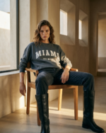 ⁦סווטשרט ANINE BING / Miami⁩ – תמונה ⁦3⁩