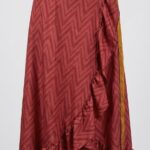 חצאית מעטפה משי| 006