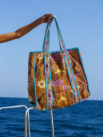 tote bag | חרדל תכלת